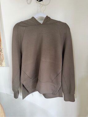 Abercrombie & Fitch Taupe Hoodie Sweatshirt